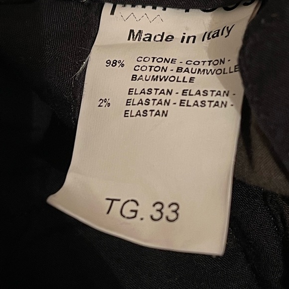 Jimi Roos Designer Army Green Embroidered jogger pants Women’s size 33 W - Picture 8 of 8